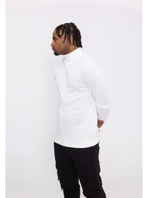 Maglia con collo a imbuto Kebello - Kiabi