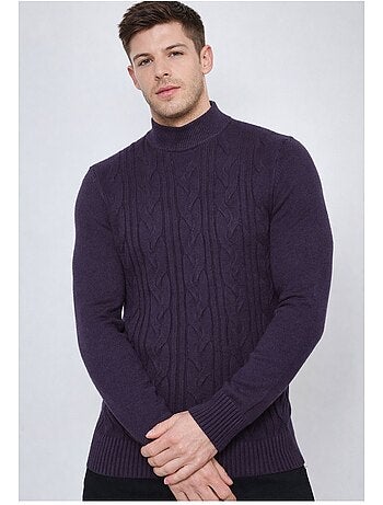 Maglia con collo a imbuto Kebello