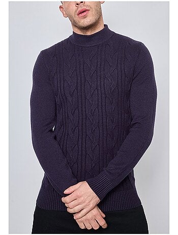 Maglia con collo a imbuto Kebello