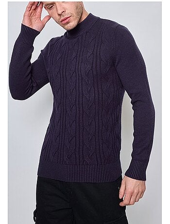 Maglia con collo a imbuto Kebello