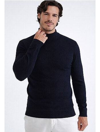 Maglia con collo a imbuto Kebello