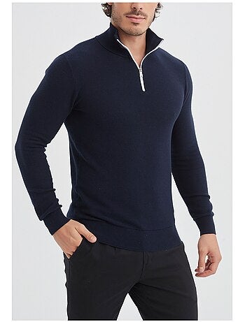 Maglia con collo a imbuto Kebello