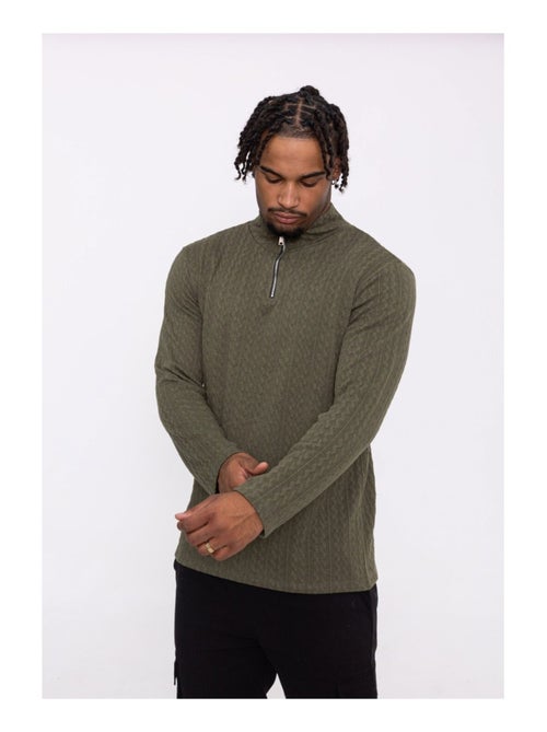 Maglia con collo a imbuto Kebello - Kiabi