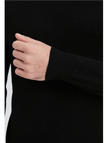 Maglia con collo a imbuto Kebello