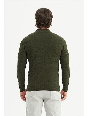 Maglia con collo a imbuto Kebello