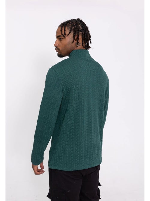 Maglia con collo a imbuto Kebello - Kiabi