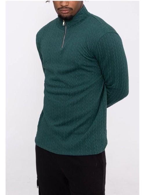 Maglia con collo a imbuto Kebello - Kiabi