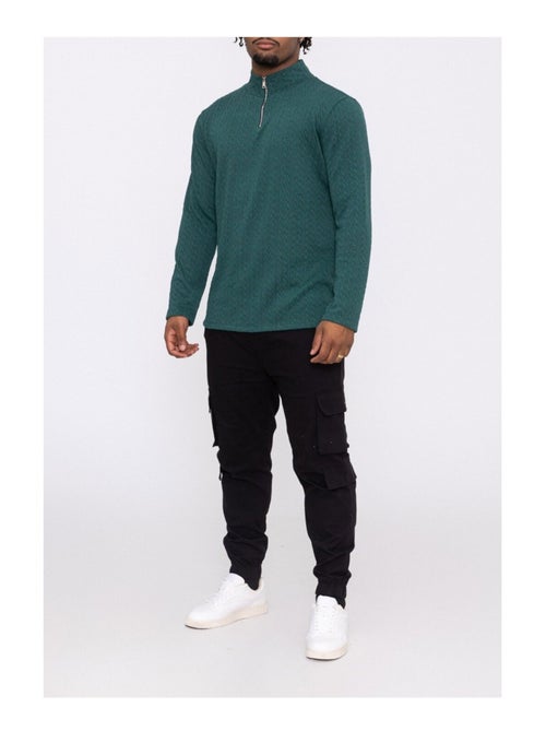 Maglia con collo a imbuto Kebello - Kiabi