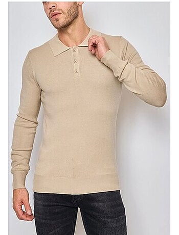 Maglia con collo a polo Kebello