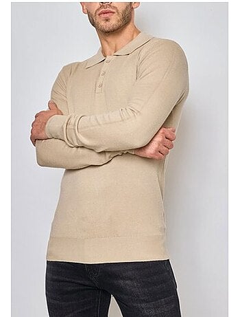 Maglia con collo a polo Kebello