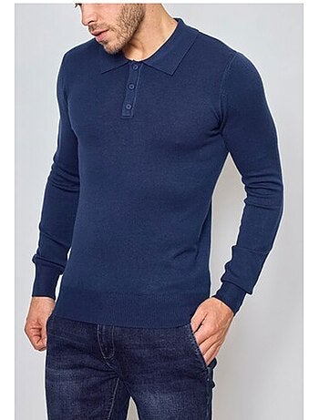 Maglia con collo a polo Kebello