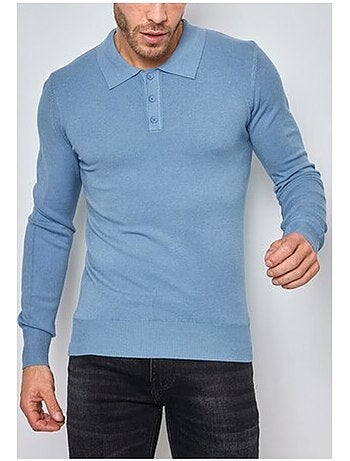 Maglia con collo a polo Kebello