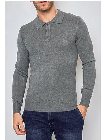 Maglia con collo a polo Kebello