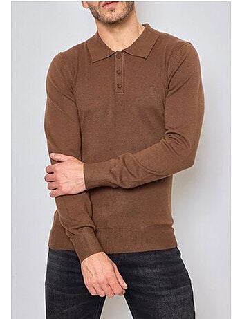 Maglia con collo a polo Kebello