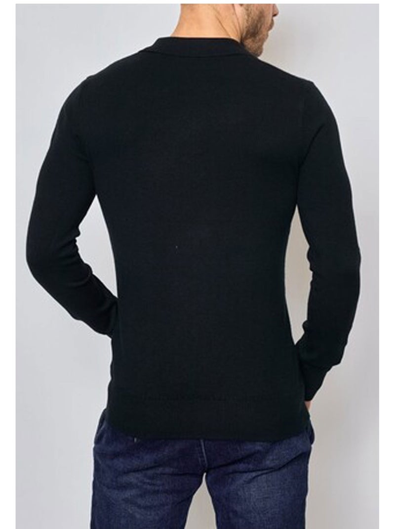 Maglia con collo a polo Kebello Nero Nero - Kiabi