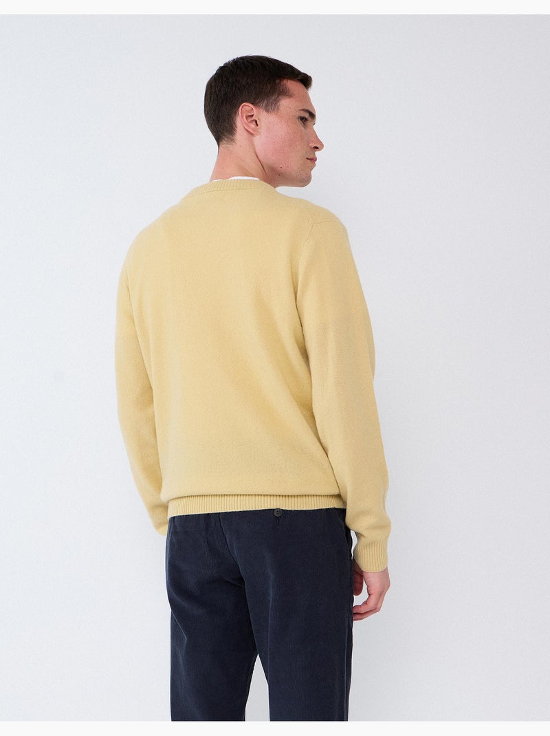 Maglia con misto lana, mo fashion Giallo - Kiabi