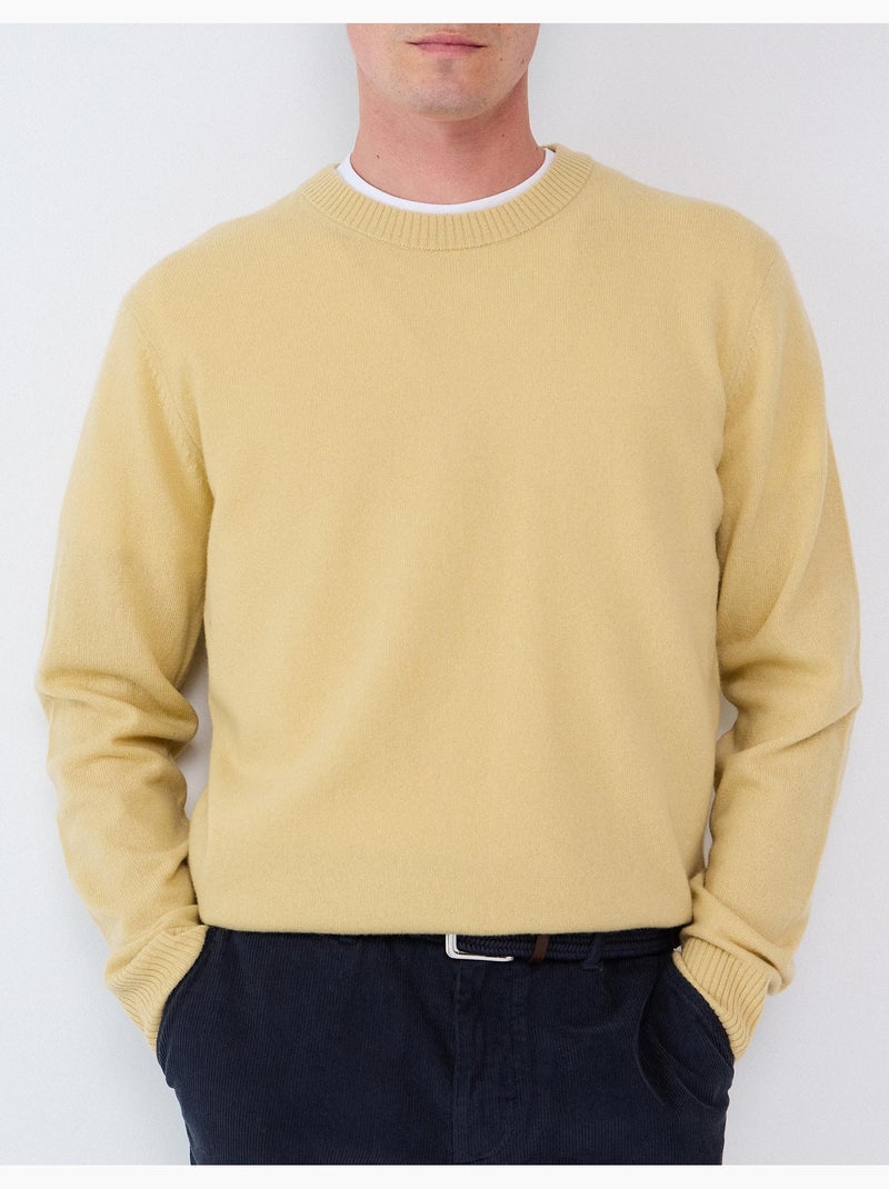 Maglia con misto lana, mo fashion Giallo - Kiabi