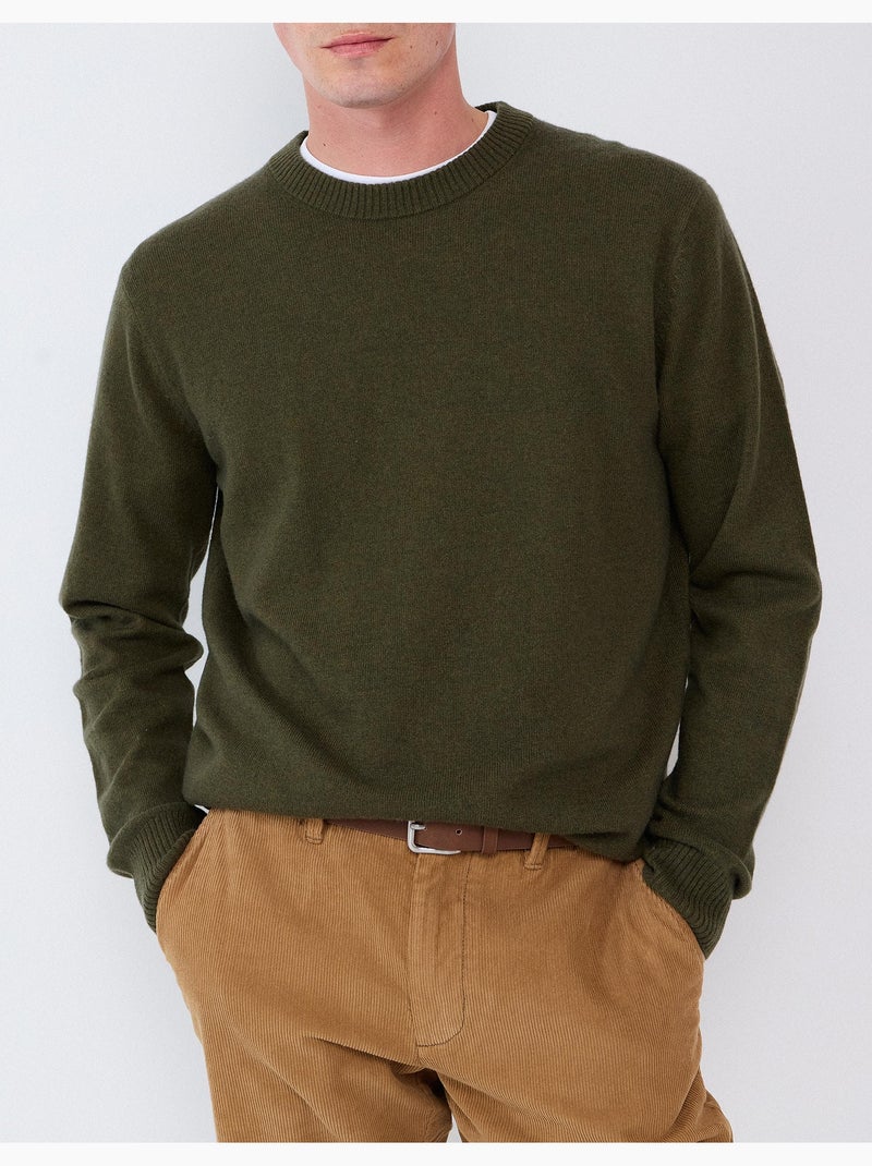 Maglia con misto lana, mo fashion Verde - Kiabi