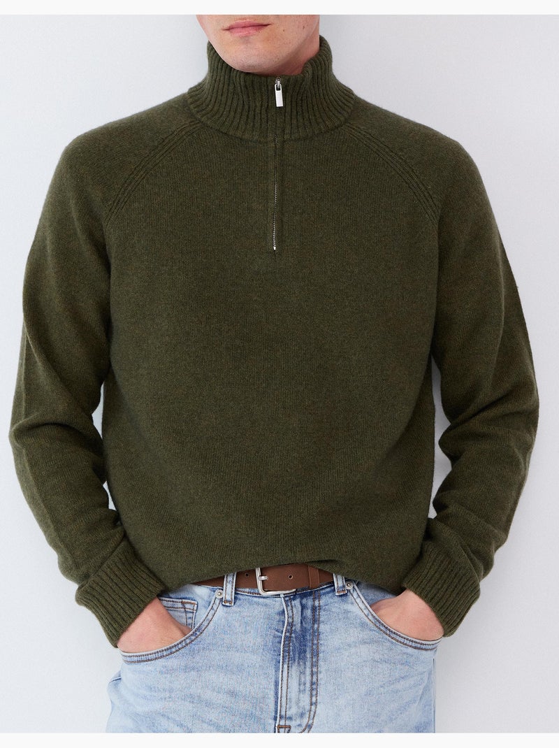 Maglia con misto lana, mo fashion Verde - Kiabi
