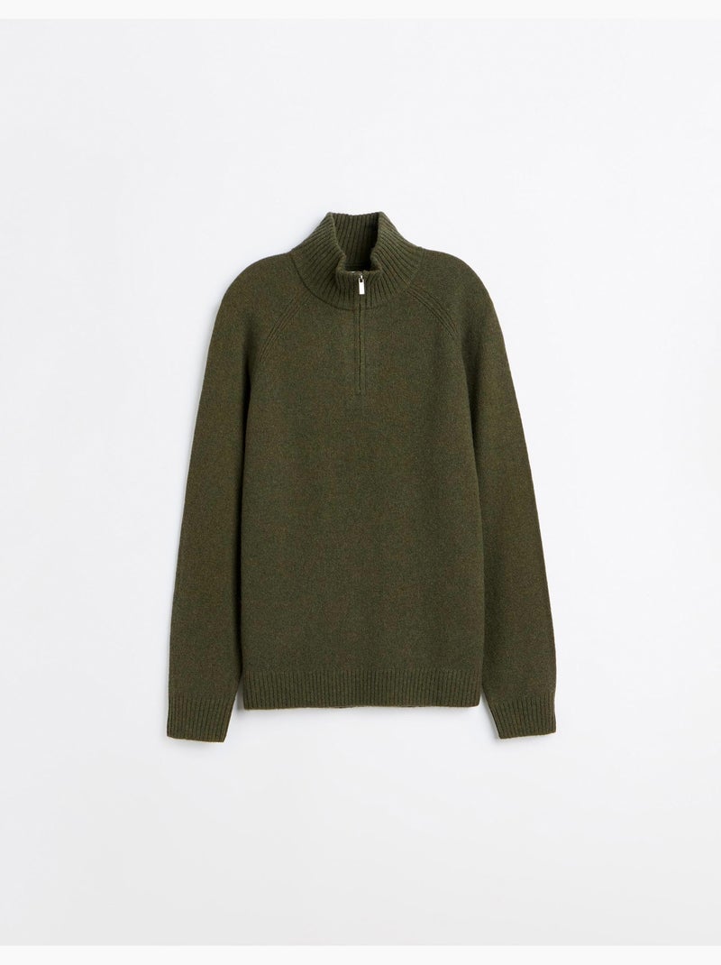 Maglia con misto lana, mo fashion Verde - Kiabi