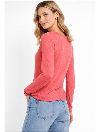 Maglia con scollo a V Kebello
