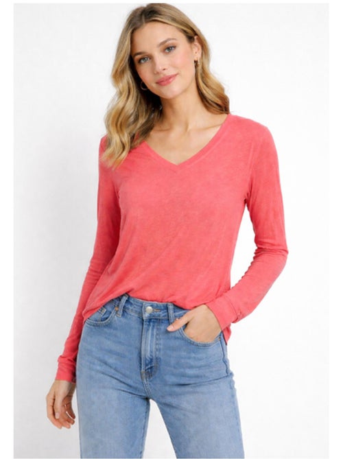 Maglia con scollo a V Kebello - Kiabi