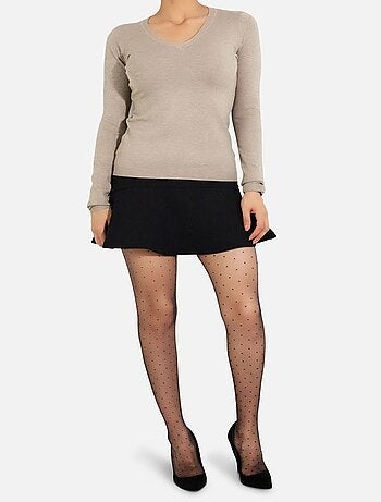 Maglia con scollo a V Kebello