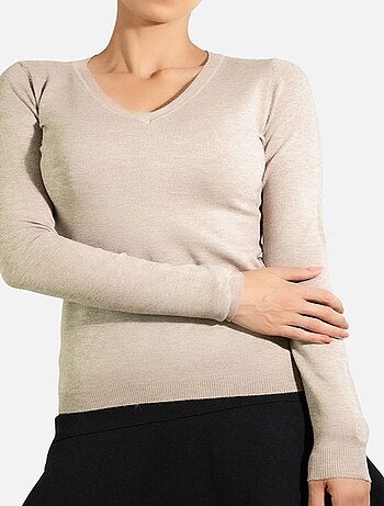 Maglia con scollo a V Kebello