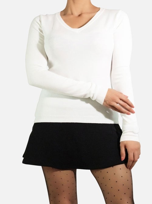 Maglia con scollo a V Kebello - Kiabi