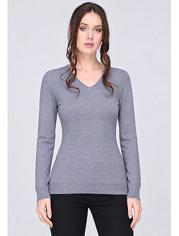 Maglia con scollo a v kebello