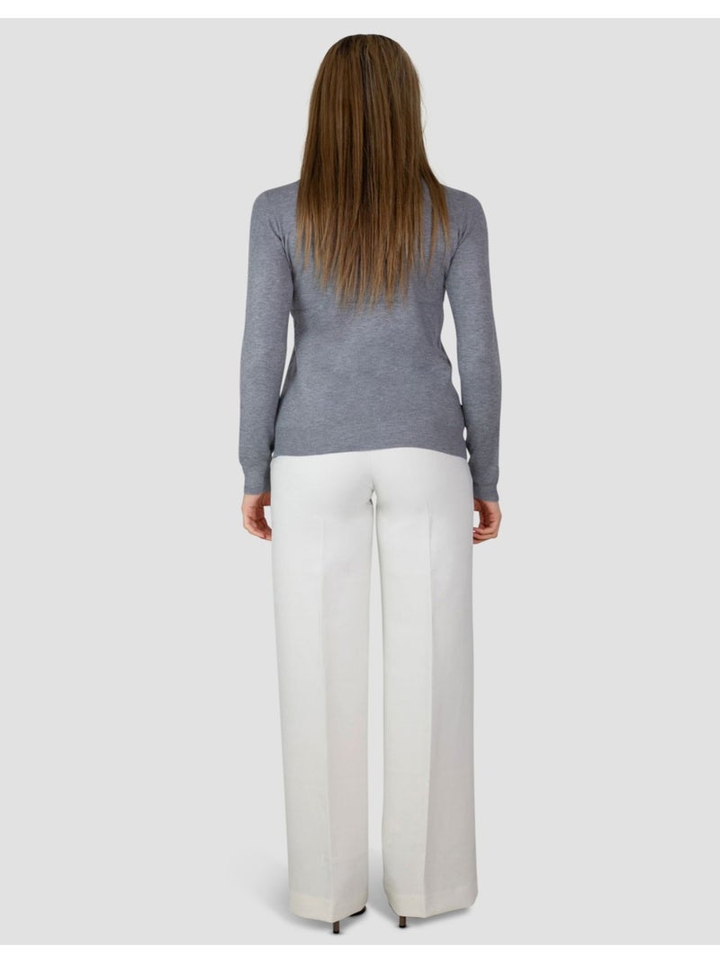 Maglia con scollo a v kebello Grigio - Kiabi