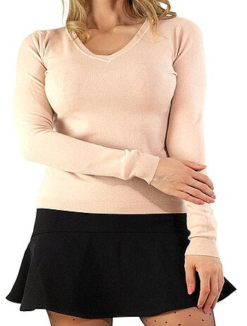 Maglia con scollo a V Kebello