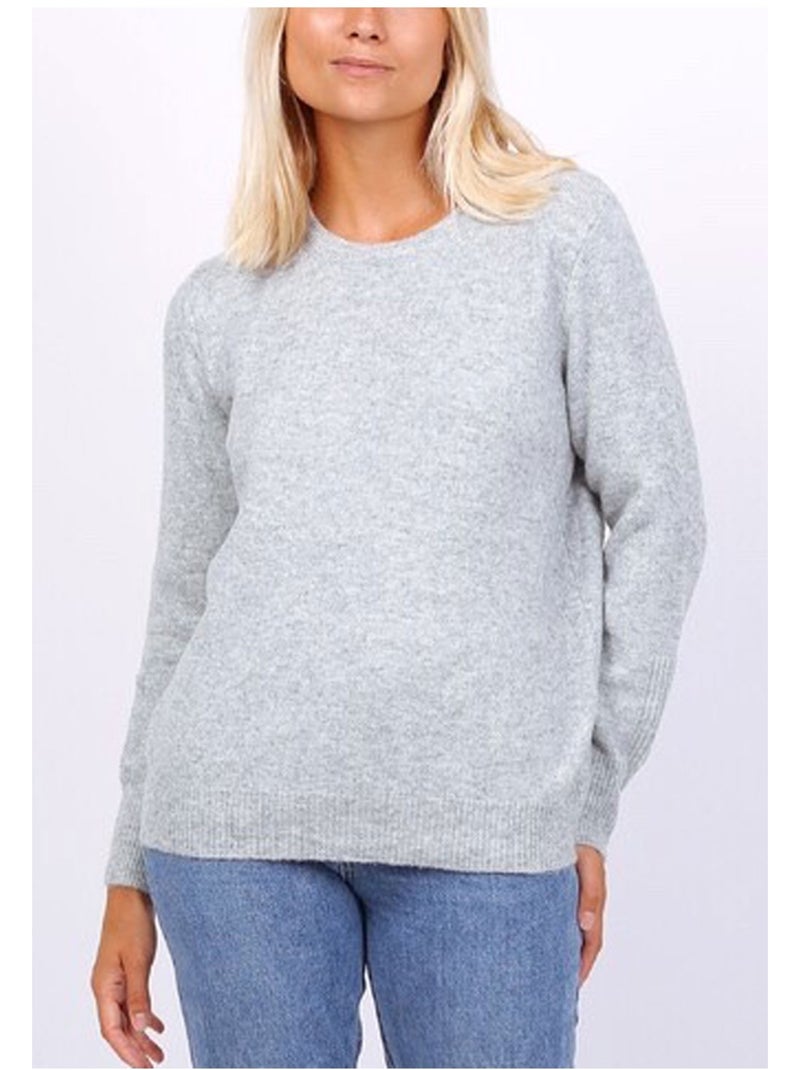 Maglia con scollo rotondo Kebello Grigio - Kiabi