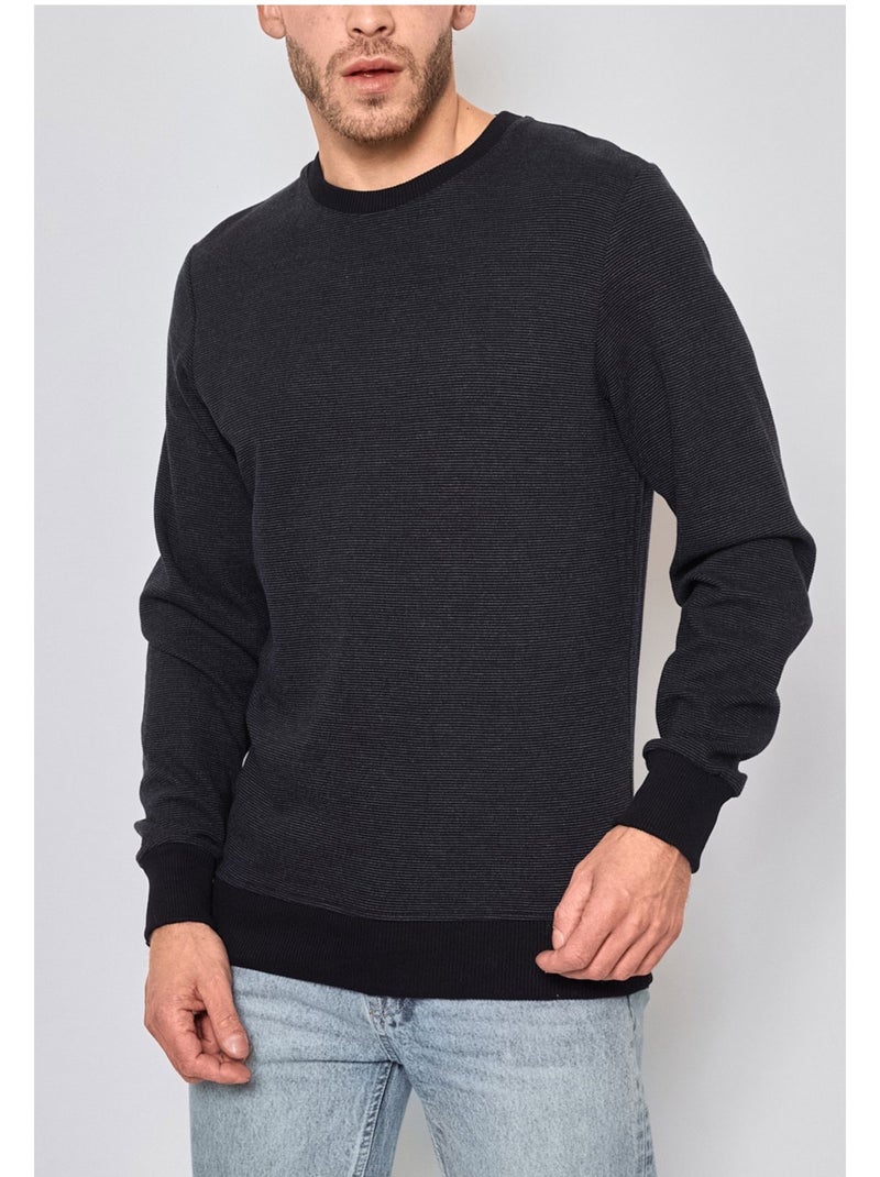 Maglia con scollo rotondo Kebello Nero Nero - Kiabi