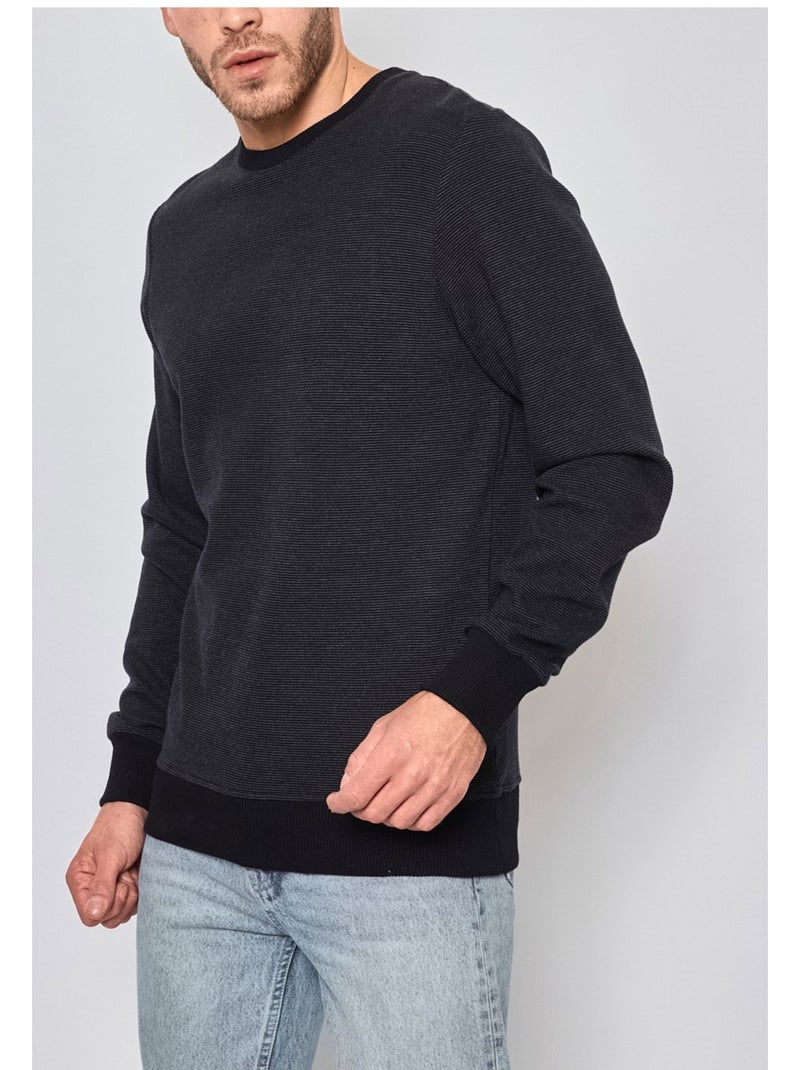 Maglia con scollo rotondo Kebello Nero Nero - Kiabi