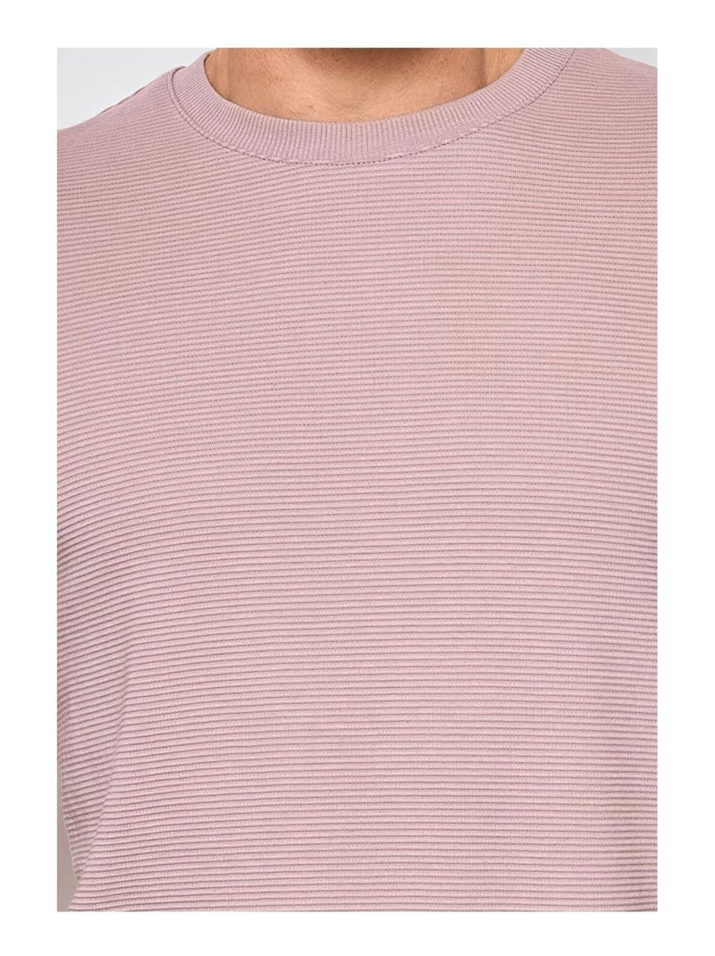 Maglia con scollo rotondo Kebello Rosa - Kiabi