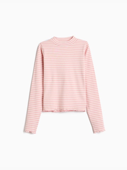 Maglia cropped a righe, mo fashion - Kiabi