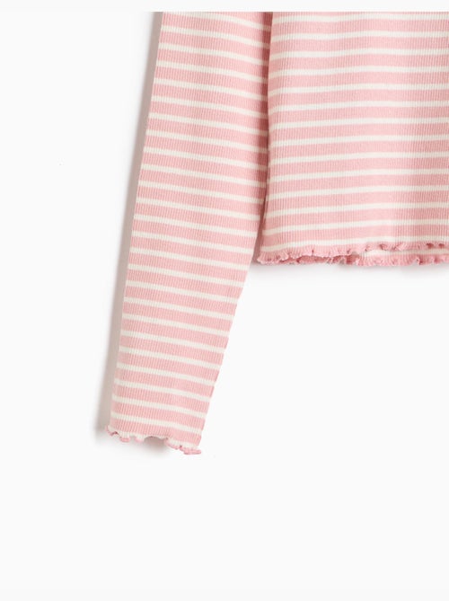 Maglia cropped a righe, mo fashion - Kiabi