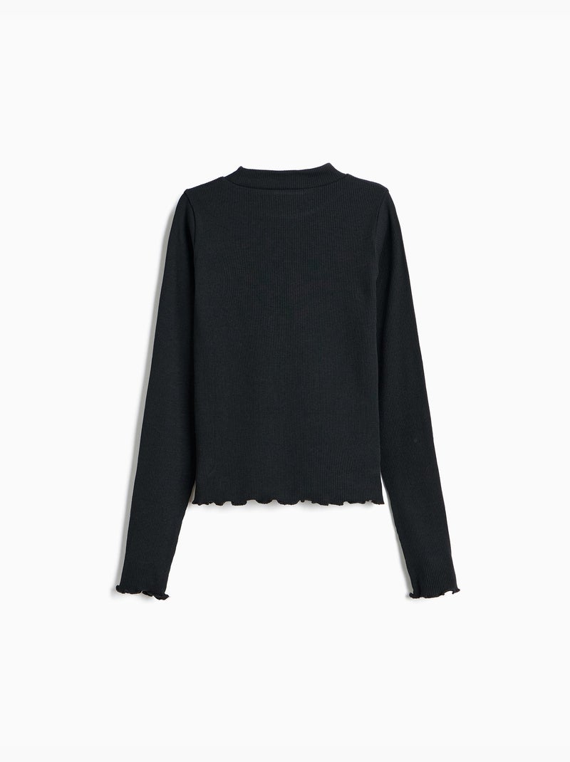 Maglia cropped, mo fashion Nero - Kiabi