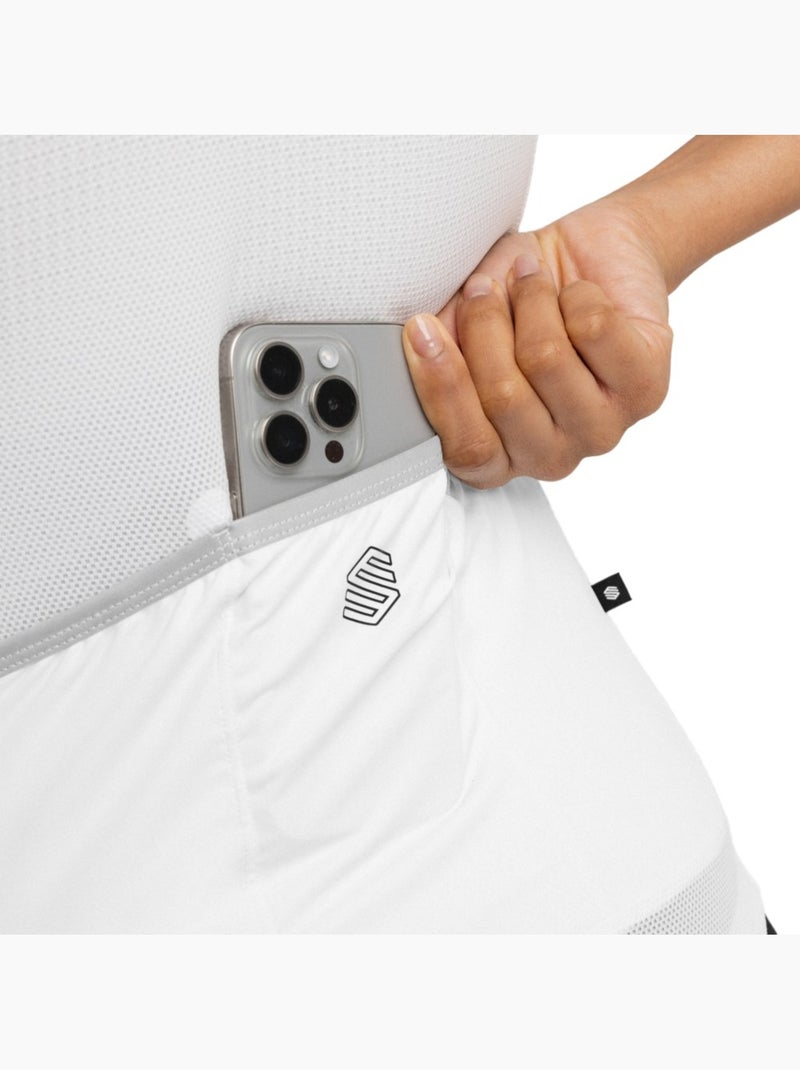 Maglia da ciclismo a maniche corte donna ciclismo donna core sonora Bianco - Kiabi