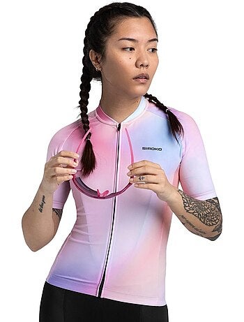 Maglia da ciclismo a maniche corte donna ciclismo donna m2 aura