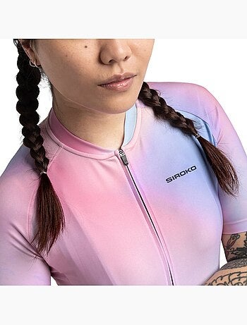 Maglia da ciclismo a maniche corte donna ciclismo donna m2 aura