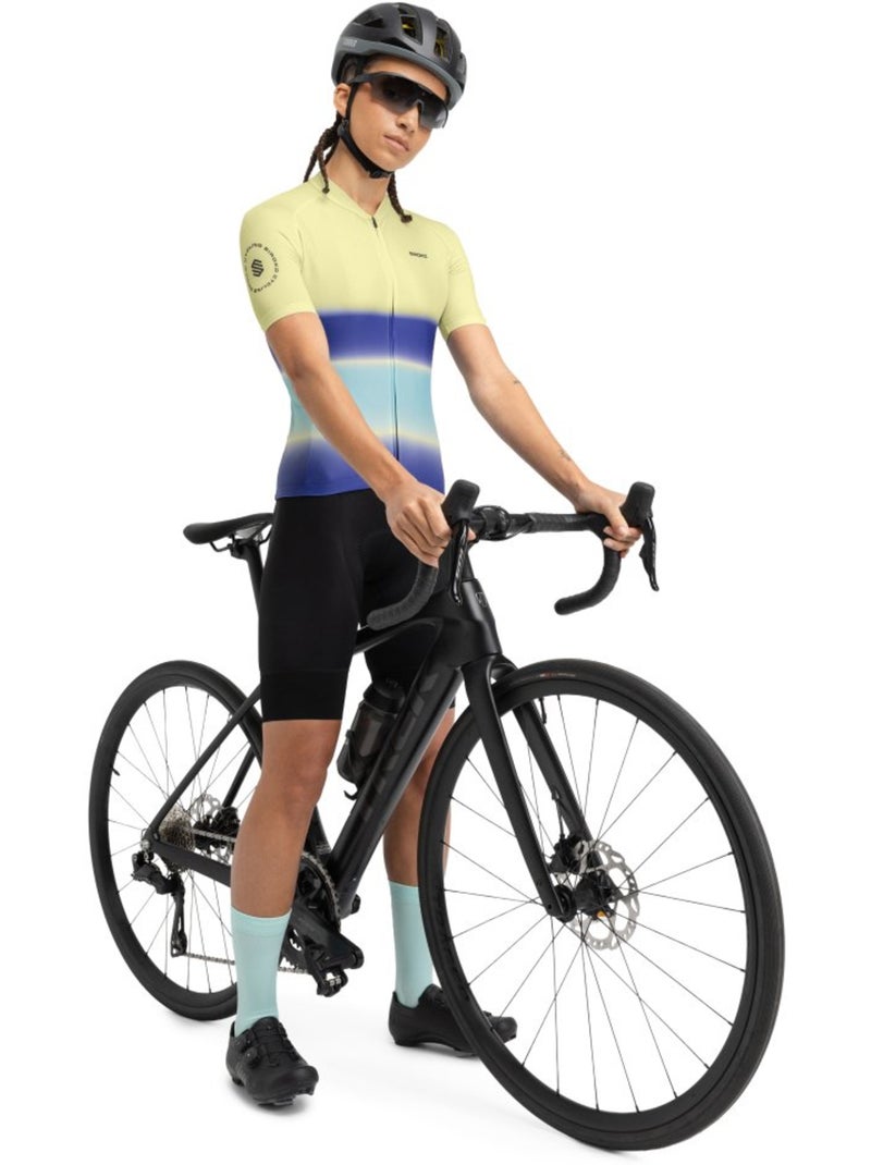 Maglia da ciclismo a maniche corte donna ciclismo donna m2 bora Verde - Kiabi