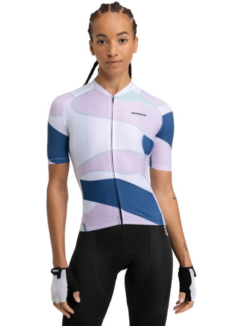 Maglia da ciclismo a maniche corte donna ciclismo donna m2 provence - Kiabi Maglia da ciclismo a maniche corte donna ciclismo donna m2 provence - Kiabi