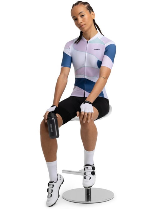 Maglia da ciclismo a maniche corte donna ciclismo donna m2 provence - Kiabi Maglia da ciclismo a maniche corte donna ciclismo donna m2 provence - Kiabi