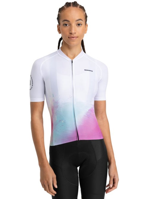 Maglia da ciclismo a maniche corte donna ciclismo donna m2 venturi - Kiabi Maglia da ciclismo a maniche corte donna ciclismo donna m2 venturi - Kiabi