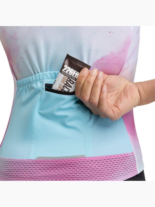 Maglia da ciclismo a maniche corte donna ciclismo donna m2 venturi - Kiabi Maglia da ciclismo a maniche corte donna ciclismo donna m2 venturi - Kiabi