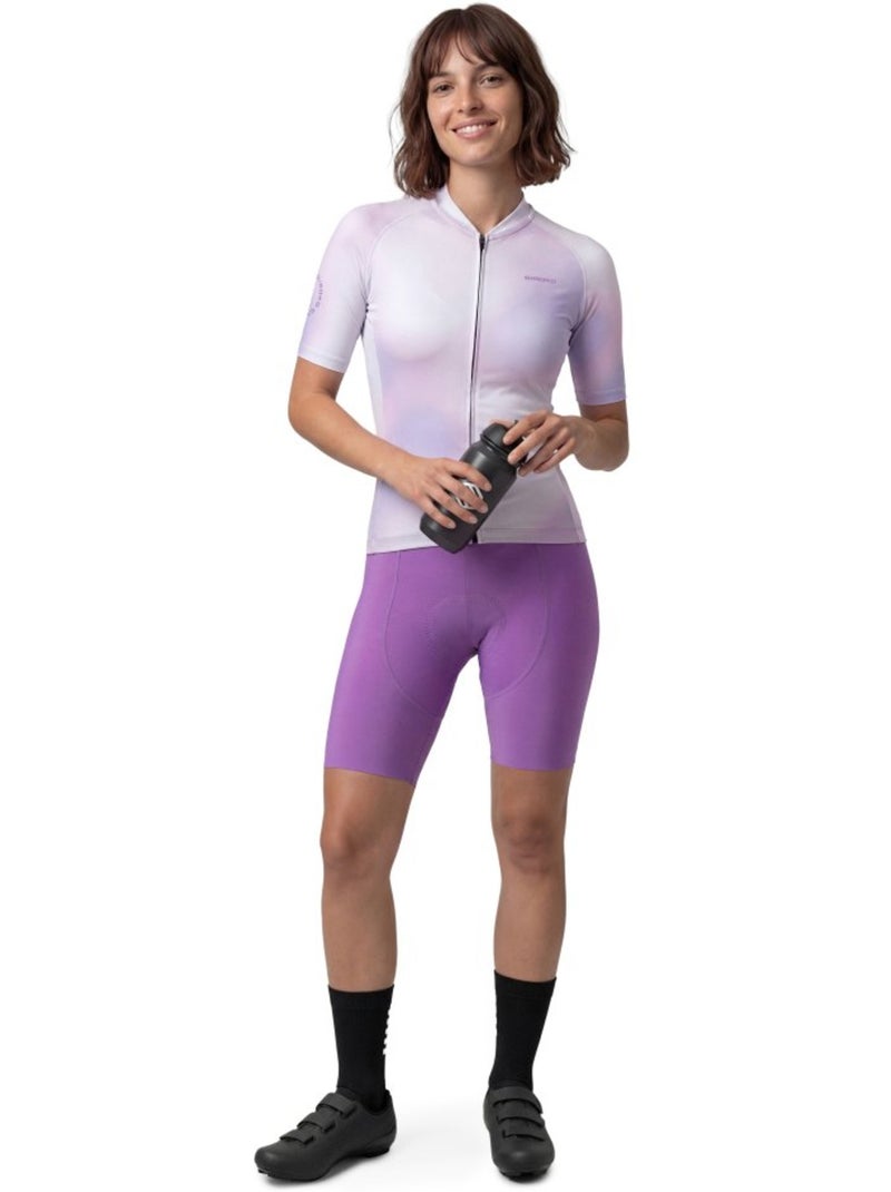 Maglia da ciclismo a maniche corte donna ciclismo donna m2-w nrc Bianco - Kiabi