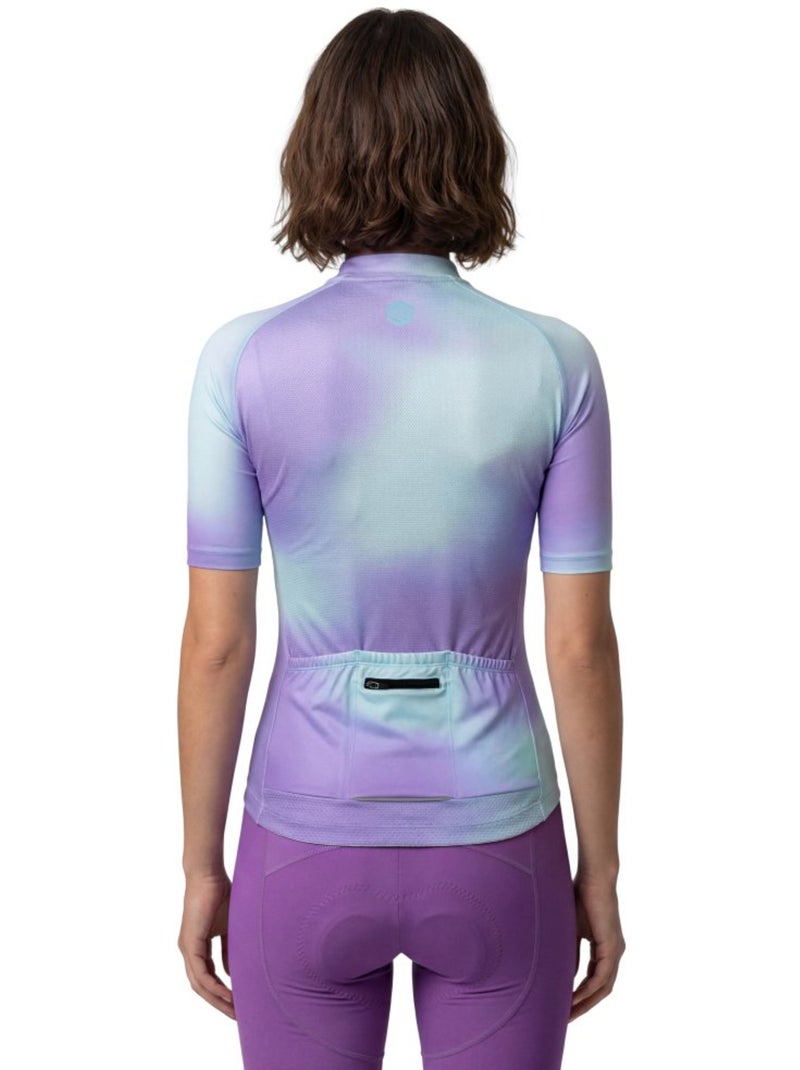 Maglia da ciclismo a maniche corte donna ciclismo donna m2-w nrc lilac Viola - Kiabi