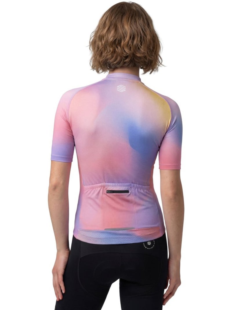 Maglia da ciclismo a maniche corte donna ciclismo donna m2-w nrc Viola - Kiabi